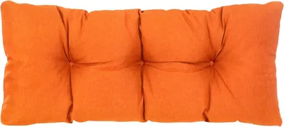 Produktbild von Best Wool rückenlehne für palettenkissen, wetterfestes und strapazierfähiges europaletten polster mit Polyurethanflockfüllung – orange 120