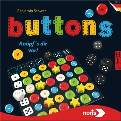 Produktbild von Noris Spiele Buttons; 606101435