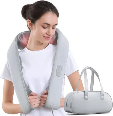 Produktbild von Famanu Tiefengewebe-Massagegerät für Nacken und Schulter - Verstellbare Bänder