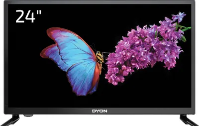 DYON Enter 24 Pro X2, 24" (60 cm) HD LED TV mit HD Triple Tuner (DVB-C/-S2/-T2), Hotel Modus, USB Media Player