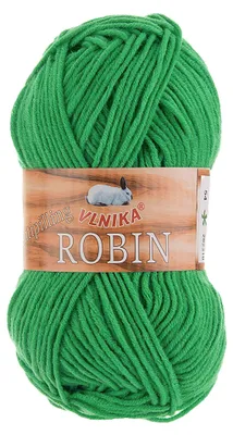 100g Strickgarn Robin Uni Antipilling Winterwolle Häkelgarn grün