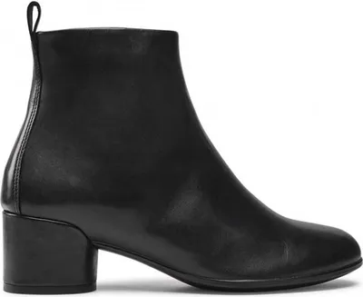 Obrázek produktu pro ECCO Dámské černé kožené boty na zip SHAPE 35 40