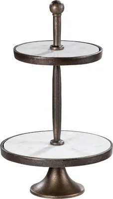 Immagine prodotto di Casablanca Etagere, "Marble", Aluminium, schwarz, , H. 44 cm, D. 27 cm 67970