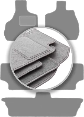 Produktbild von Graue Automatten für: Chrysler Grand Voyager III 7-Sitzer (2000-2008)