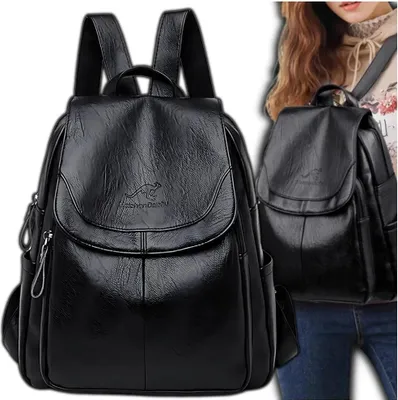 Produktbild von J&W City-Rucksack für Damen Bretda schwarz One size