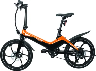Produktbild von Blaupunkt FIENE® 20 Zoll E-Faltrad - Racing- orange/schwarz/Modell 2022