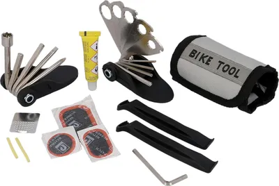 Immagine prodotto di FISCHER 85516 Set di attrezzi per biciclette e kit di riparazione FISCHER, 32 pezzi