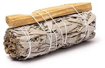 Produktbild von Weißer Salbei Smudge mit Palo Santo Set von 2 -- ±11×3,5 cm, ±30–40 g kaufen