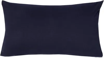 Produktbild von Jersey Kissenbezug 40x80 cm 100% Baumwolle Dunkelblau