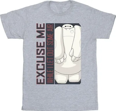 Produktbild von Disney - "Big Hero 6 Excuse Me Some Air" T-Shirt für Herren BI49355 (XXL) (Grau)