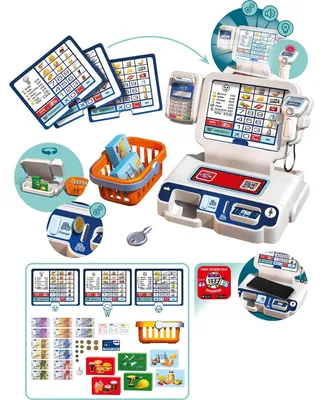 Produktbild von Theo Klein My Market Selbstbedienungskassenstation mit Licht und