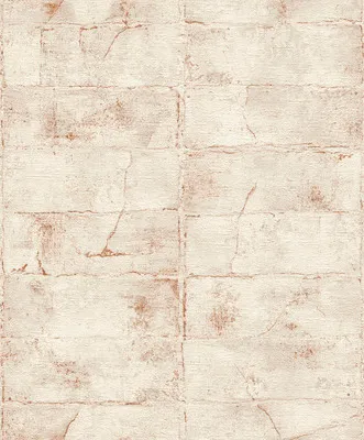 Immagine prodotto di Carta da parati in tessuto non tessuto 520149 Carta da parati pietra cemento 53 x 1005 cm Rasch cemento rosso bianco