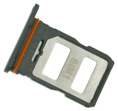 Produktbild von Xiaomi Mi 12T Pro (22081212UG) Sim Karten Halter Tray Fach, Schwarz