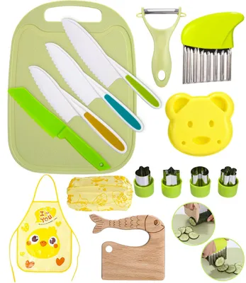 Obrázek produktu pro Elzusha – Bezpečný kuchyňský nůž pro děti