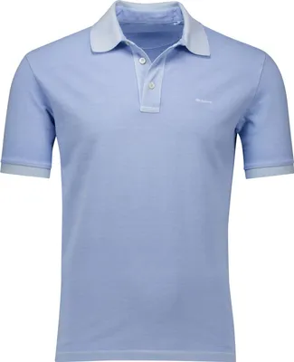 Zdjęcie produktu dla Gant polo jasnoniebieskie Sunfaded SS polo jednokolorowe krótki rękaw