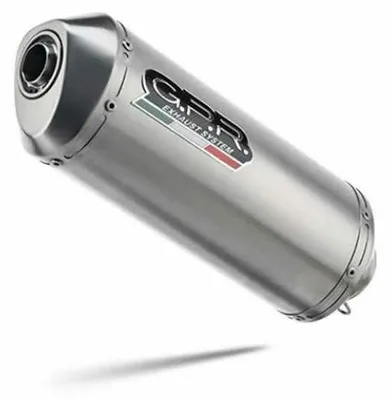 Image de Échappement slip-on GPR Satinox avec catalyseur, pour Honda CRF L/Rally 300, norme e5+