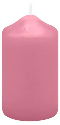 Produktbild von Spitzkopf Stumpen Kerzen Antique Pink 9 x Ø 5 cm, 12 Stück