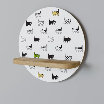 Produktbild von CATS COMPILATION Rundes Regal