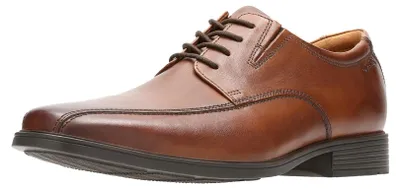 Produktbild von CLARKS Schnürschuhe Tilden mit innovativem Fußbett 5234 Dark Tan Lea 46