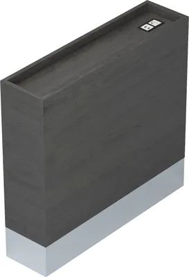Produktbild von BALI | Bistro Raumtrenner | L80xH107cm | Handy Ladestation | Teiler Gastro Trennwand Sichtschutz
