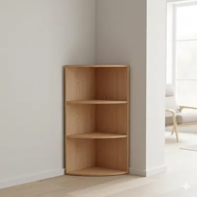 Zdjęcie produktu dla Designerski Regał Narożny Iris Ohyama CX-3C – Twój sposób na idealny porządek!