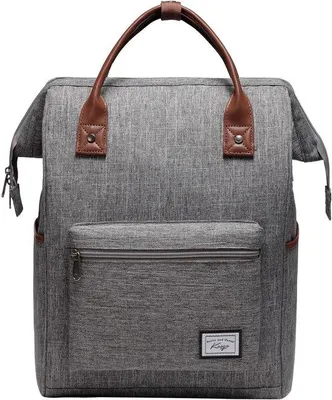 Produktbild von Famanu Laptoprucksack wasserabweisend für 15,6 Zoll Laptops mit Diebstahlschutz und USB-Ladeanschluss