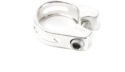 Produktbild von Sattel Rohr Klemme 31,8mm Sattel Stützen Klemmring Schelle Innensechskant silber