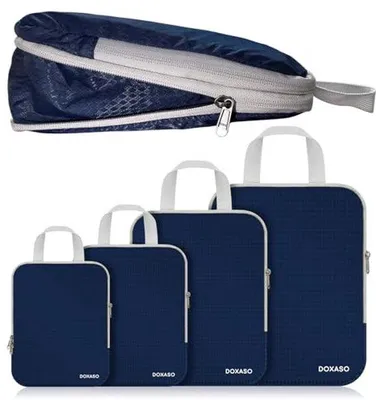 Produktbild von Kompressions-Packwürfel für Reiseorganisatoren - 4 Stück