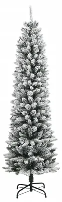 Image de vidaXL Sapin de Noël artificiel avec neige 150 LED 150 cm