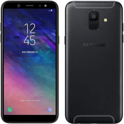 Produktbild von Samsung Galaxy A6 (2018) SM-A600F Schwarz LTE Dual Sim 32GB/3GB Android Smartphone