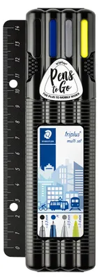Image de STAEDTLER® 34 SB4B-R triplus multi, coffret Lineal 4ST