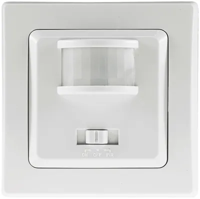 Produktbild von DELPHI Bewegungsmelder 160° weiß LED geeignet 250V Unterputz