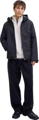 Produktbild von Jack & Jones 12278762_2161_L, Feldjacke, Uni, Erwachsener, Reißverschluss, Polyester, Schwarz