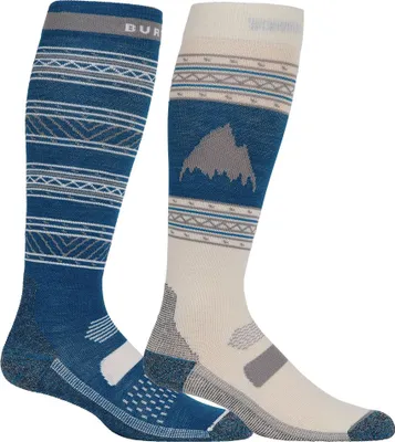 Produktbild von Burton Performance Lightweight Socken 2 Paare Blau,Grau EU 43 1/2-46 1/2 Herren Blau,Grau EU 43 1/2-46 1/2