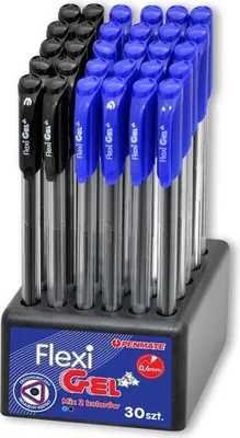Produktbild von Flexi Abra Gel-Kugelschreiber Penmate 0,6 mm 30 Stück