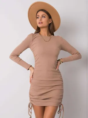 Immagine prodotto di Mini abito Rue Paris Donna Léopoldr beige scuro S