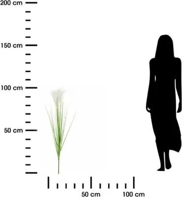 Zdjęcie produktu dla Sztuczna trawa pampasowa łodyga 100 cm