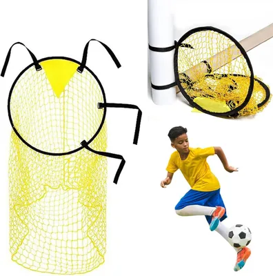 Imagen del producto de Portería de fútbol, 45 x 60 cm, de poliéster, para entrenamiento y juego