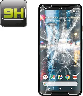Produktbild von 4x 9H Hartglas für Google Pixel 2 XL Panzerfolie Displayglas Schutzglas KLAR Panzerglas Schutzfolie