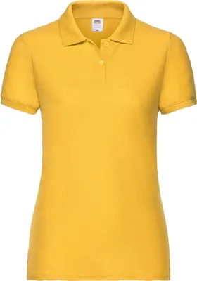Produktbild von Damen-Poloshirt, Kurzarm - FOL 65/35 POLO/W - sunflower - Größe XS