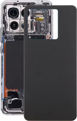 Immagine prodotto di Per Xiaomi Redmi Note 13 Pro 5G copertura della batteria coperchio posteriore parte di ricambio nero