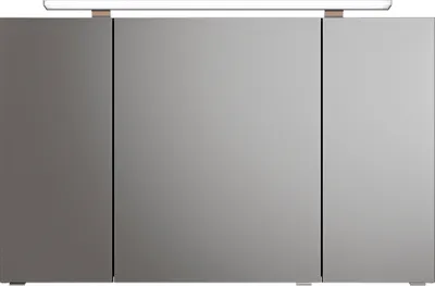 Produktbild von Pelipal Spiegelschrank Serie 6025 SEAE04611G166AQ Korpus Schwarz Matt Touch - Breite: 115 cm