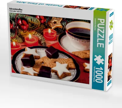 Produktbild von Calvendo Adventskaffee 1000 Teile Puzzle quer 640x480mm, Hasche Joachim; 7300801