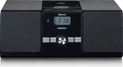 Produktbild von Lenco MC-030BK - Mikro-Set mit CD/ MP3-Player