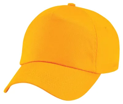Productafbeelding van Beechfield - "Original" muts met 5 segmenten voor kinderen, model FK1384 (one size), kleur: goud