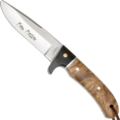 Produktbild von Haller Jugendmesser mit Wurzelholzgriff