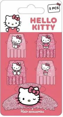 Produktbild von Haarspangen Hello Kitty Rosa