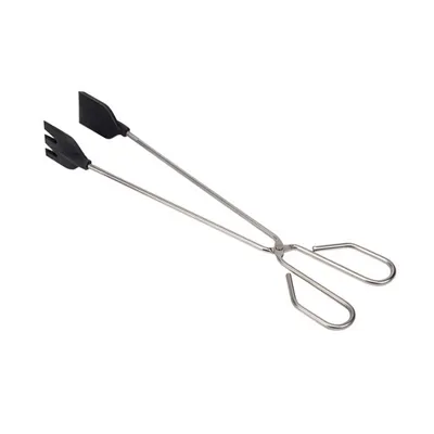 Image de Pinces Cuisine Pelle Sauvic Acier Inox & Nylon, Polyvalentes - Sauvic