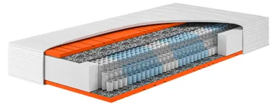 Produktbild von Hn8 Taschenfederkern-Matratze "Dynamic XXL", H5, 160 x 200 cm, Höhe: ca. 24 cm