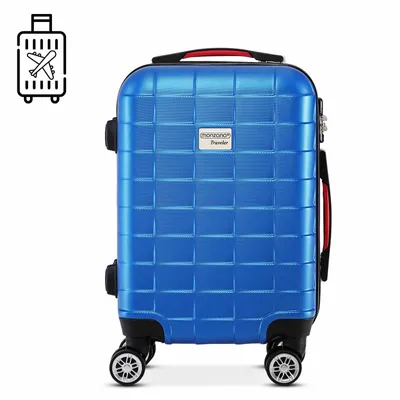 Productafbeelding van Reiskoffer Exopack, blauw, ABS, met TSA-slot